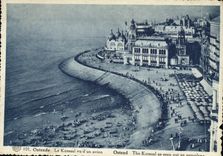 CPM Ostende Le Kursaal vu d'un avion 