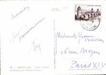 CPM Bourg Ain Eglise de Brou Le Tombeau de Philibert Le Beau 