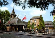 CPM Banneux ND La chapelle et la maison Beco 