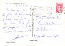 CPM Pont de la Balme Ain Savoie 