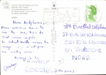 CPM Chaine des Alpes et Mont Blanc 