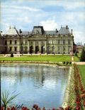 CPM Luneville Meurthe et Moselle Vue sur le chateau 
