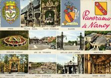 CPM Panorama de Nancy 