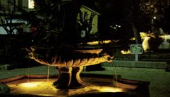 CPM Peymeinade Alpes Maritimes La Fontaine du Square Joseph Cauvin 