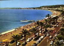 CPM Nice Alpes Maritimes Promenade des Anglais et la Baie des Anges 