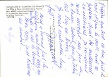 CPM Nice Alpes Maritimes Promenade des Anglais et la Baie des Anges 