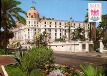 CPM Nice La Promenade des Anglais et l'Hotel Negresco 