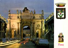 CPM Nancy Meurthe et Moselle Arc de Triomphe 