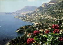 CPM Roquebrune Camp Martin Vue generale sur St Roman 
