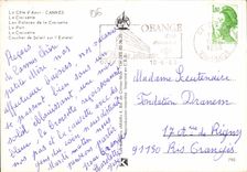 CPM Cannes La Cote d'Azur La Croisette 