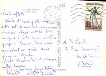 CPM Souvenir de Nice La Cote d'Azur 