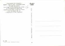 CPM Castillon Alpes Maritimes 