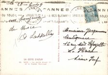 CPM Nice Le Jardin Albert et le Casino Municipal