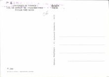 CPM Col de Braus Alpes Maritimes 