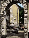 CPM Vence ls Jolie A M fontaine et Place du Peyra Mairie Poste Cathedrale