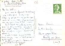 CPM Vence ls Jolie A M fontaine et Place du Peyra Mairie Poste Cathedrale