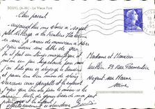 CPM Sospel A M le vieux port 