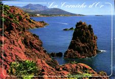 CPM La Cote d'Azur French Riviera Corniche d'Or la Cathedrale 