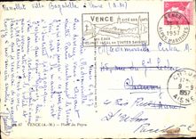 CPM Vence A M Place du Peyra 