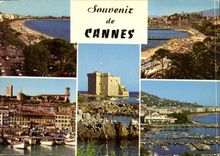 CPM Souvenir de Cannes 