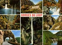 CPM Cote d'Azur les Gorges du Loup Circuit Pittoresque de l'arriere Pays 