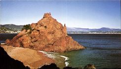 CPM L'Esterel Alpes Maritimes Rocher rouge 