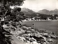 CPM Cote d'Azur Cap Martin Promenade au Bord de mer 