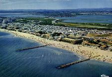 CPM Carnon Herault vue generale aerienne la plage 