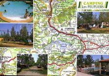CPM Camping Caravaning Les Peupliers Cartels du Bosc 