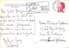 CPM En Parcourant nos Campagne Chez nous au coin de feu Lou Cantou 
