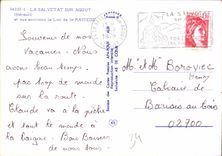 CPM La Salvetat sur Agout Herault et aux environs le Lac de la Raviege