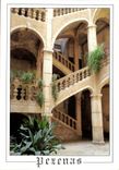 CPM Pezenas Herault Hotel de Grasset Escalier XVII siecle 