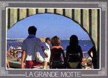CPM La Grande Motte l'heure de la Plage 