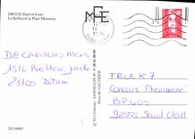 CPM Dreux Eure et loire le Beffroi et la Place Metezeau 