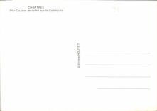 CPM Chartres Coucher de Soleil sur la Cathedrale 