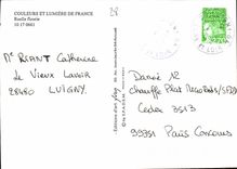 CPM Couleurs et Lumiere de France Ruelle Fleurie 