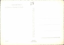 CPM Chartres la Cathedrale Illuminee la facade 