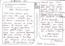 CPM Les merveilles de Chartres Eure et Loire la Porte Guillaume et la Cathedrale XII siecle 