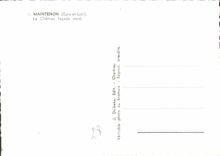 CPM Maintenon Eure et Loir le Chateau Facade nord 