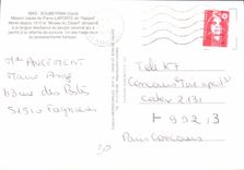 CPM Mas Soubeyran Gard Maison natale de Pierre Laporte dit Roland abrite depuis 1910 le Musee du Des