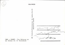 CPM Nimes vue Aerienne sur les Arenes Ci R Durandaud 