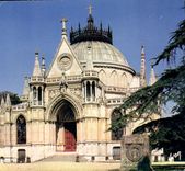 CPM Dreux Eure et Loir Chapelle Royale Architectes Cramail et Lefranc Commencee en 1816 grace a la D