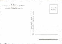 CPM En Beauce la Cathedrale de Chartres Eure et loir statue de Notre Dame sous Terre 