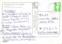 CPM Les Merveilles de Chartres Eure et loir la Cathedrale XII XIII siecle illuminee 