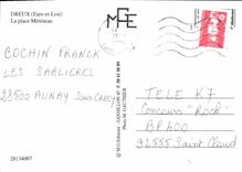 CPM Dreux Eure et loir la Place Metezeau 