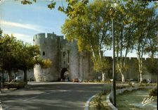 CPM En Camargue Aigues Mortes Gard la Porte de la Gardette 