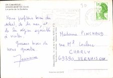 CPM En Camargue Aigues Mortes Gard la Porte de la Gardette 