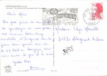 CPM Goudargues Gard le Pont St Andre de Roquepertuis la Plage