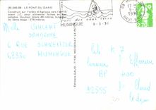 CPM Le Pont du Gard Construit sur l'ordre d'Agrippa vers l'an 19 avant JC poyr Alimenter Nimes en Ea