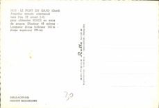 CPM Le Pont du Gard Gard Aqueduc romain commence vers l'an 19 avant JC pour alimenter Nimes en eaux